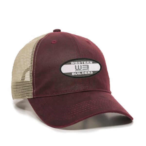 Weathered Canvas Mesh Back Thumbnail