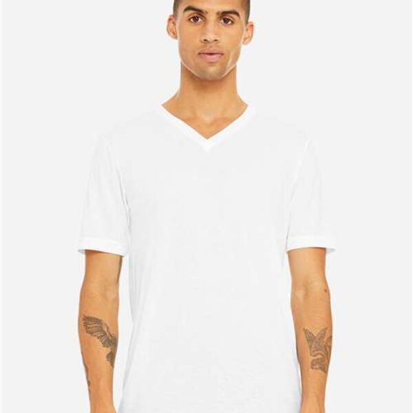 Unisex Triblend V-Neck Short Sleeve Tee Thumbnail